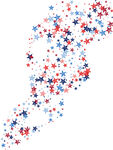 星星飘洒效果