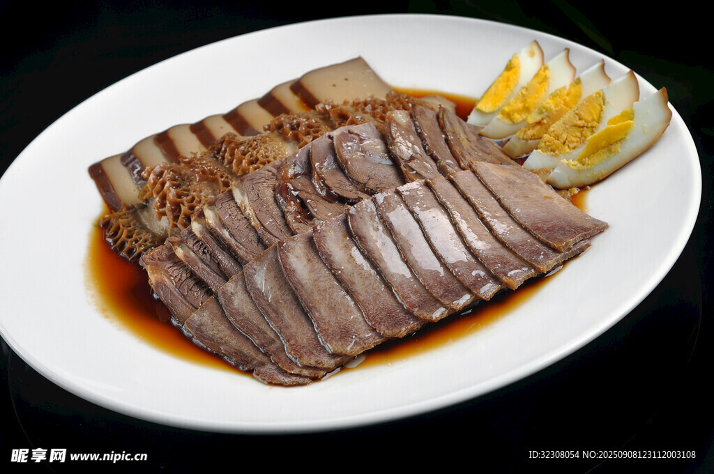 酱牛肉摆盘