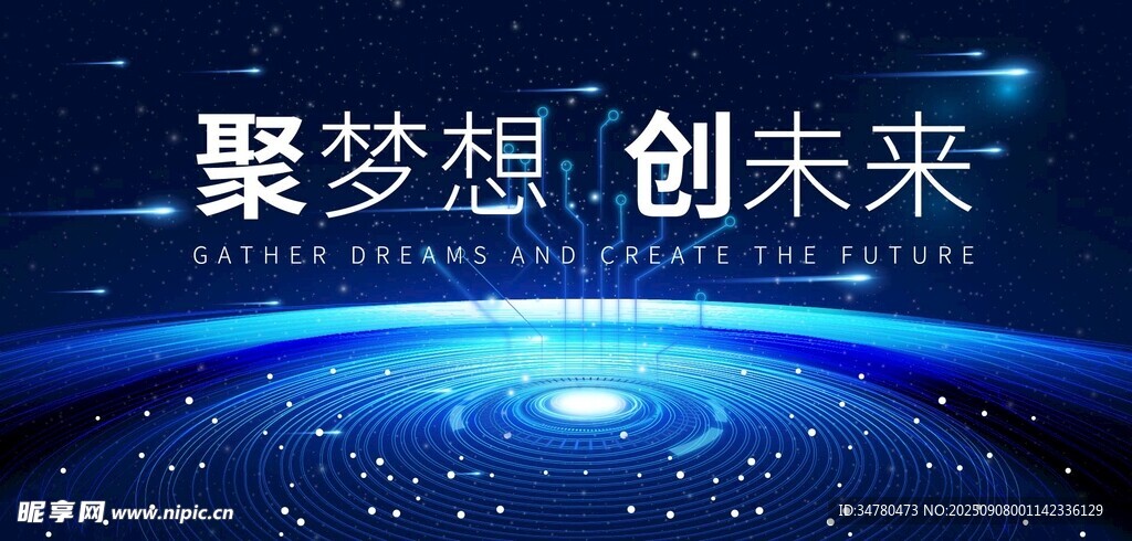 科技会议背景
