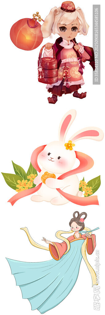 童话角色插画梦幻又可爱