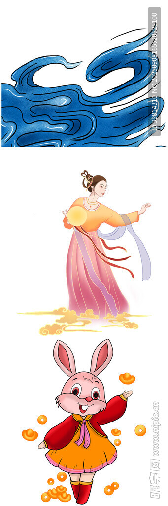 传统神话角色插画形象