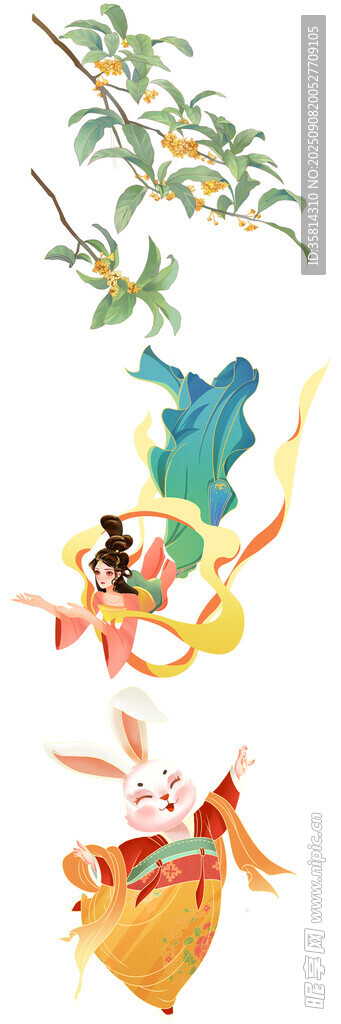 敦煌飞天仙女灵动飘逸美