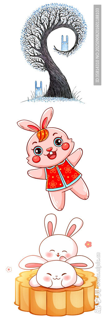 玉兔贺中秋