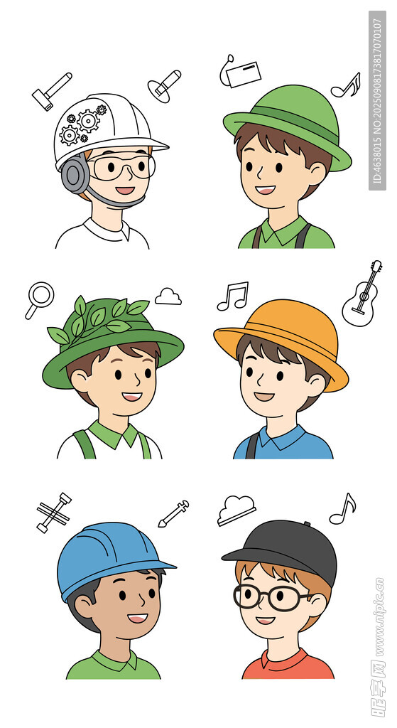 儿童形象插画