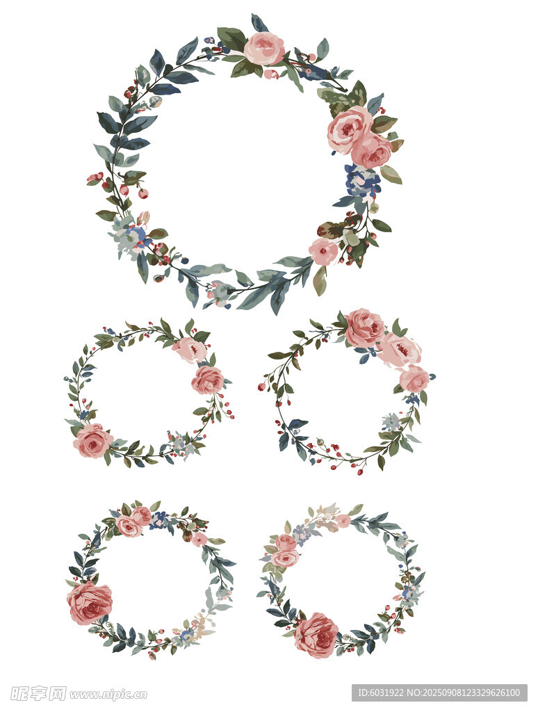 花卉花环