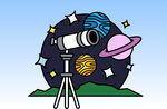 天文望远镜宇宙插图