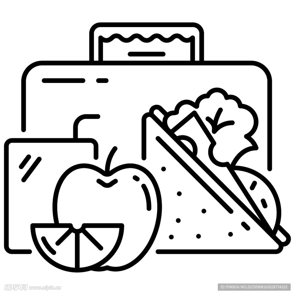 食物与厨具图标集合