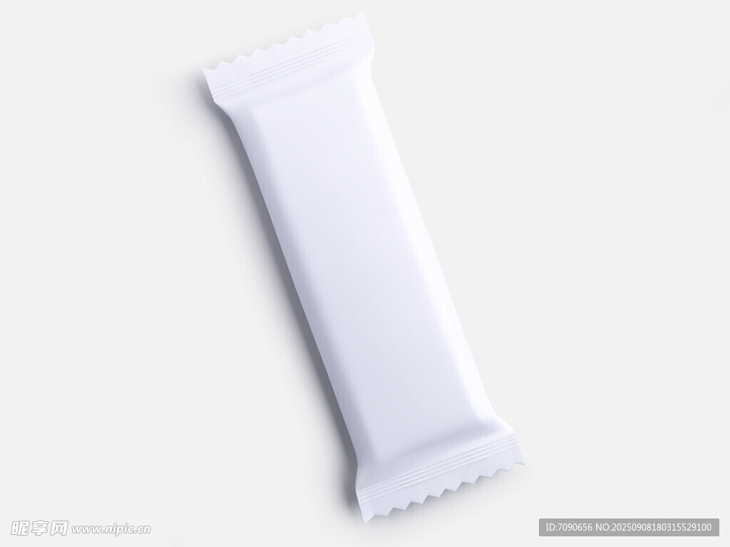 白色条状包装食品