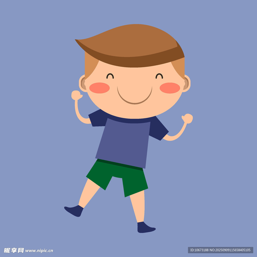 跳舞的小男孩