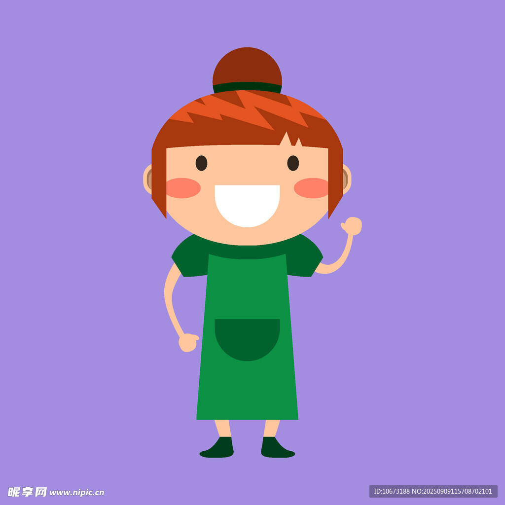 可爱小女孩