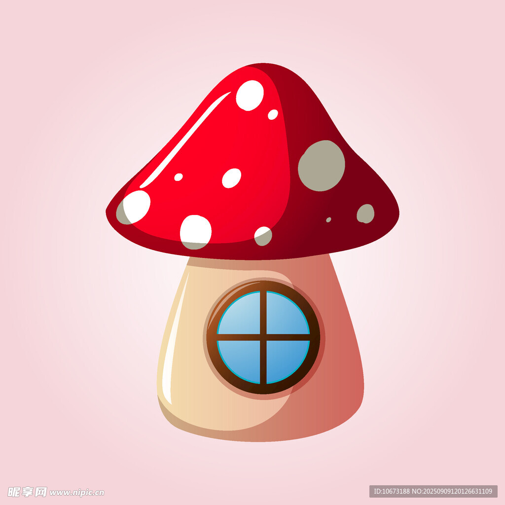 可爱蘑菇小屋