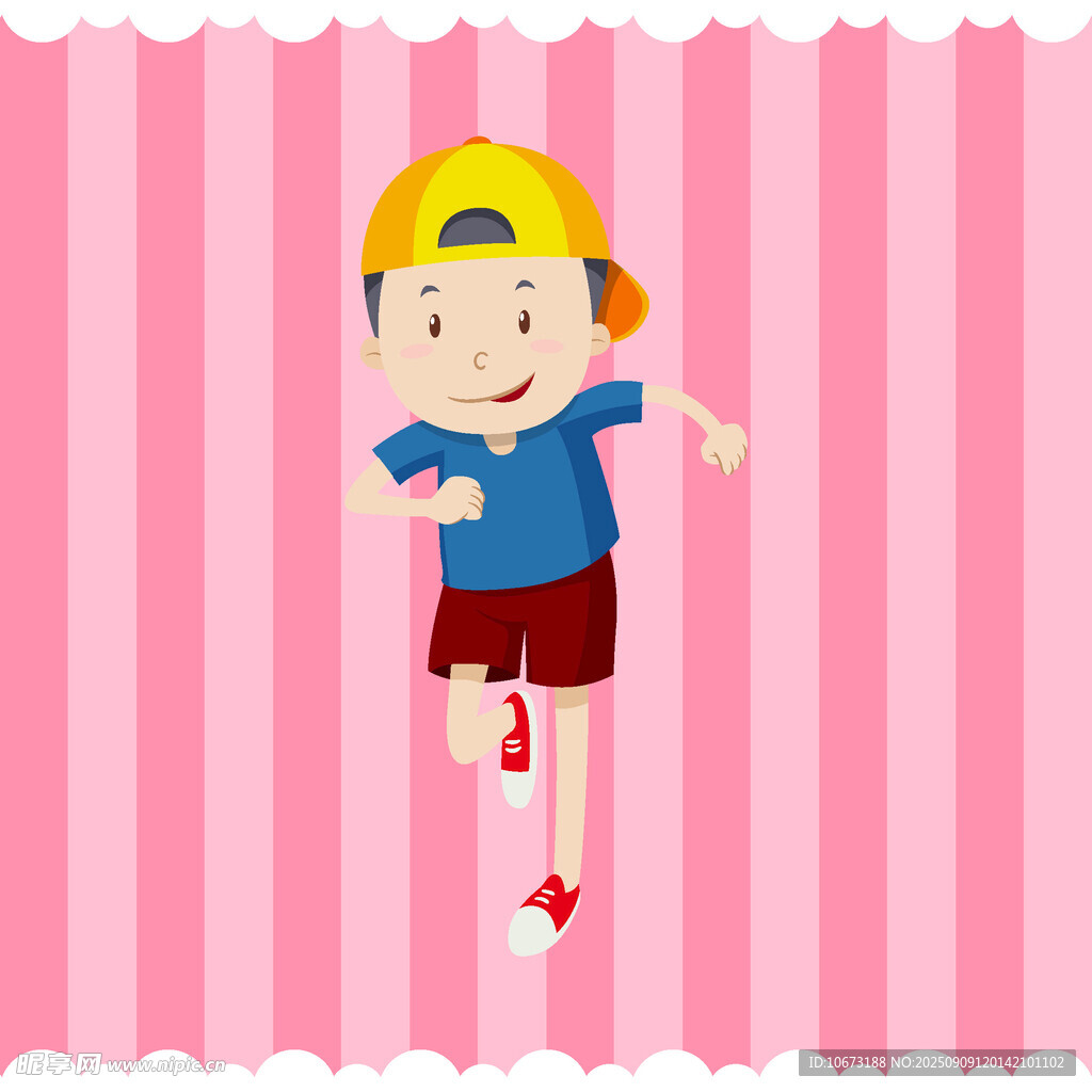 跳舞的小男孩