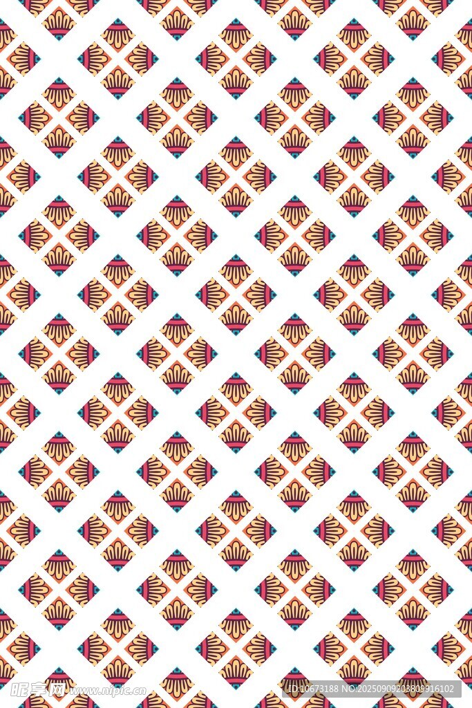几何菱形图案背景纹理
