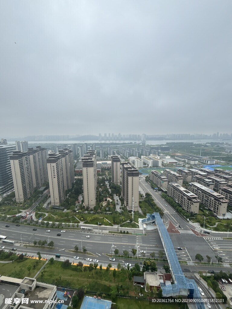 城市俯瞰景观