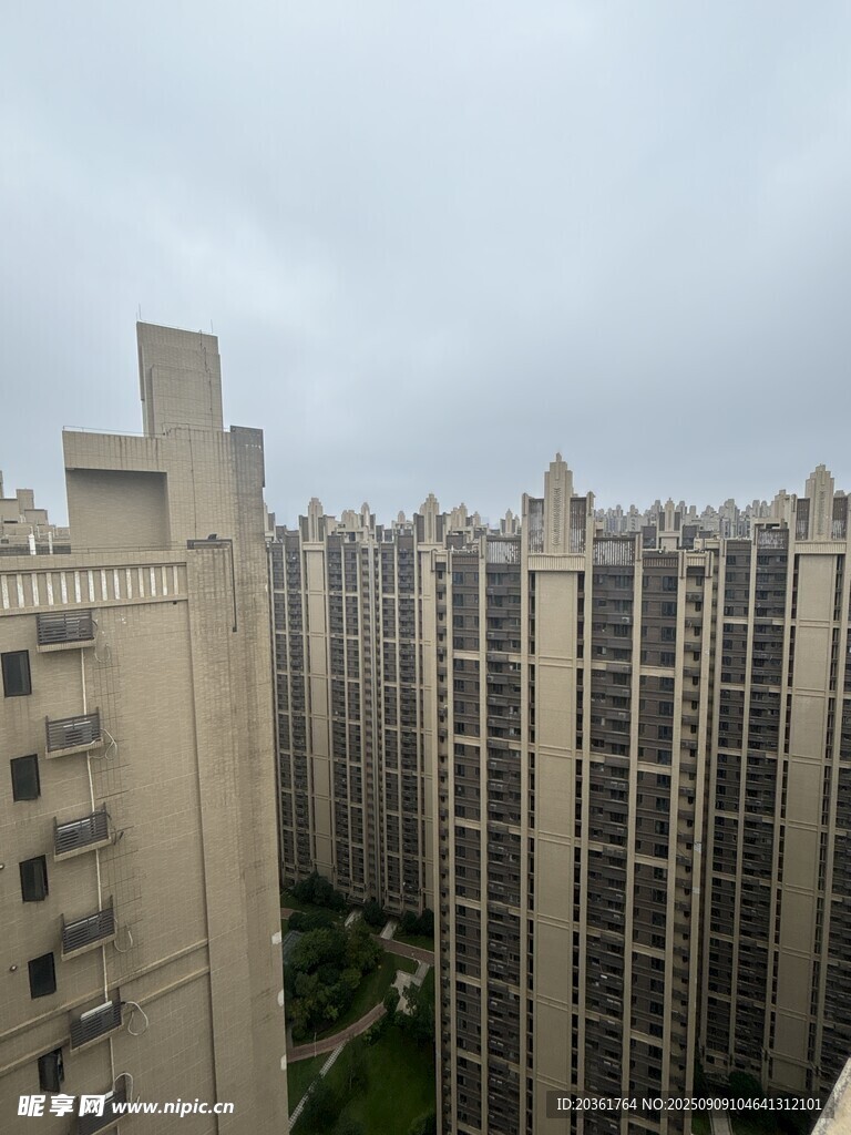 高层住宅区景观