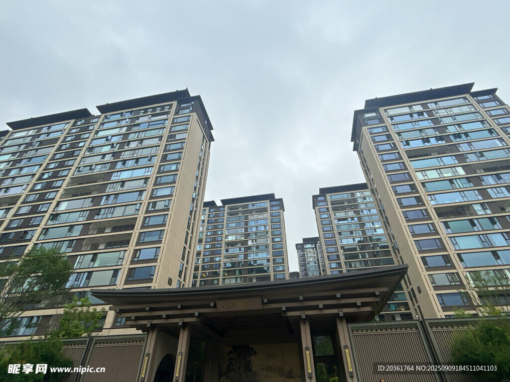 现代高层住宅小区景观