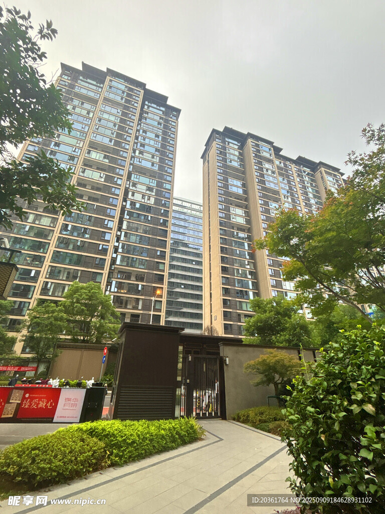 现代高层住宅小区景观