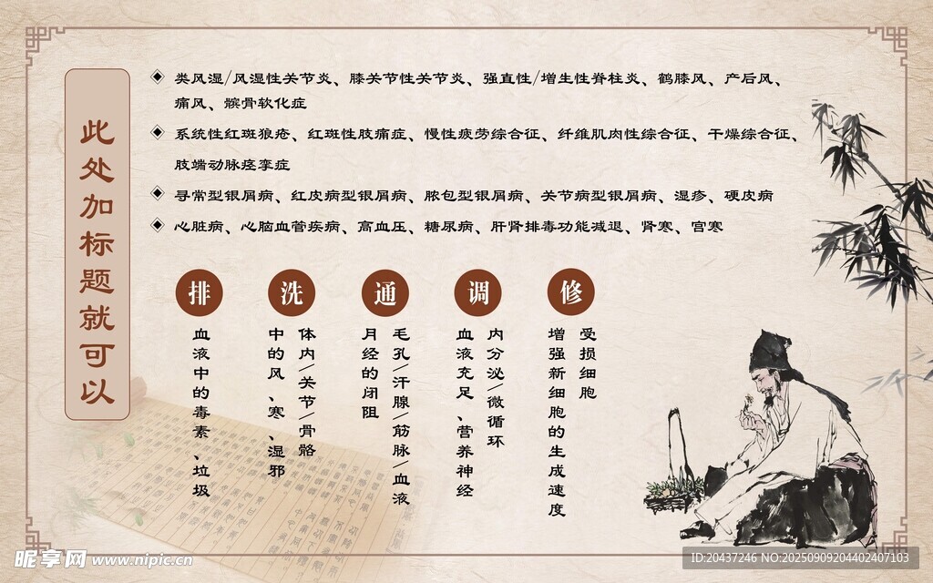 中医养生知识展示