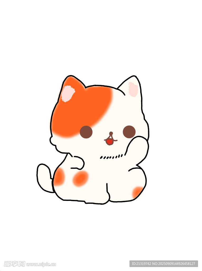 手绘猫咪