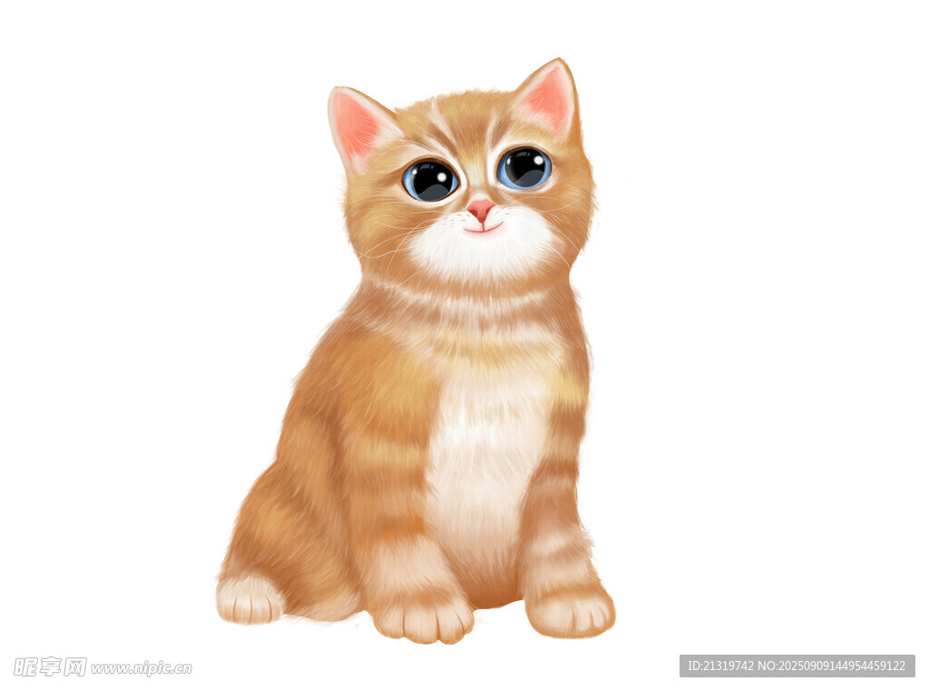 手绘猫咪