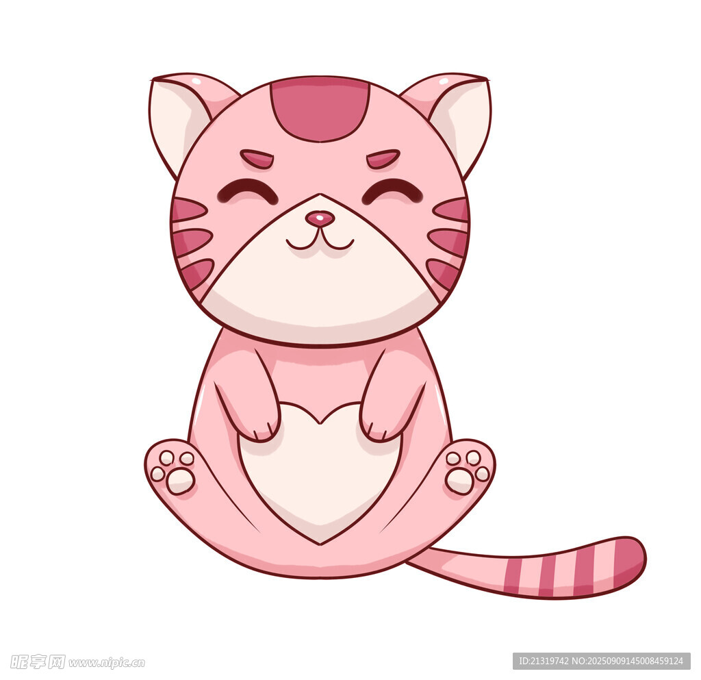 猫咪 插画素材