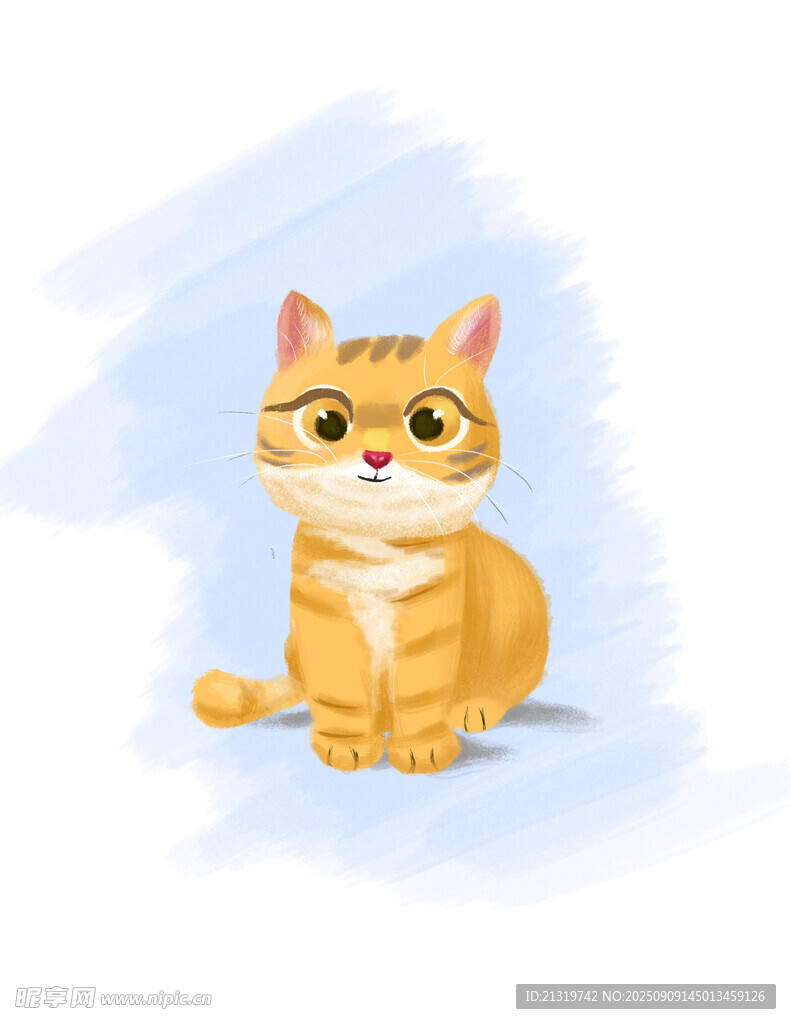 手绘猫咪
