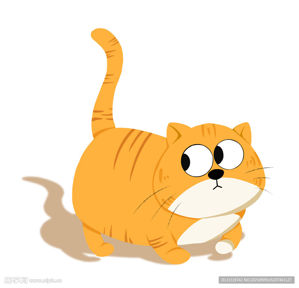 可爱卡通猫