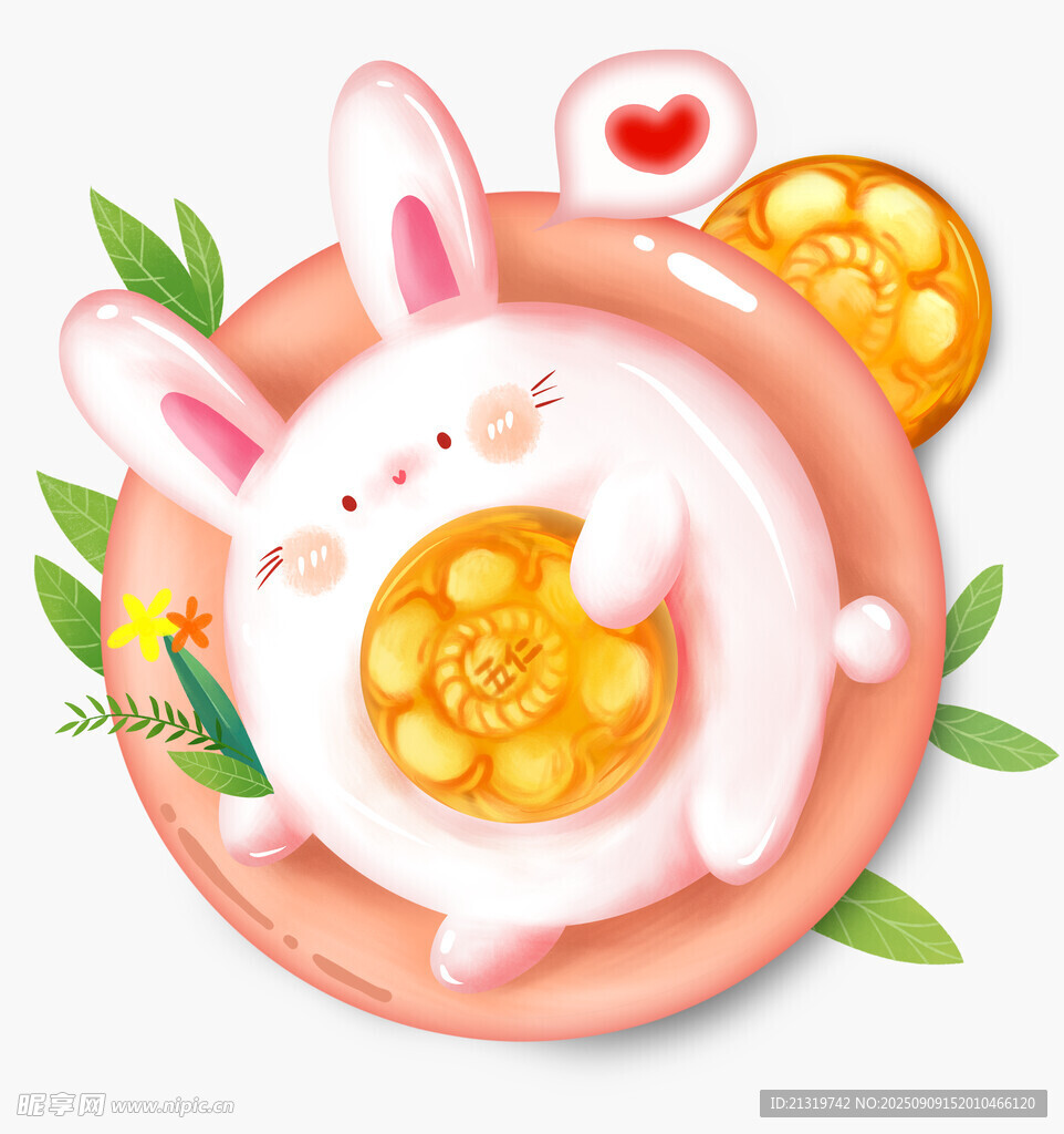 月饼插画