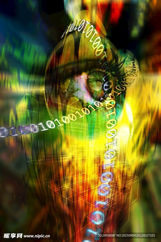 梦幻蝴蝶与DNA视觉艺术