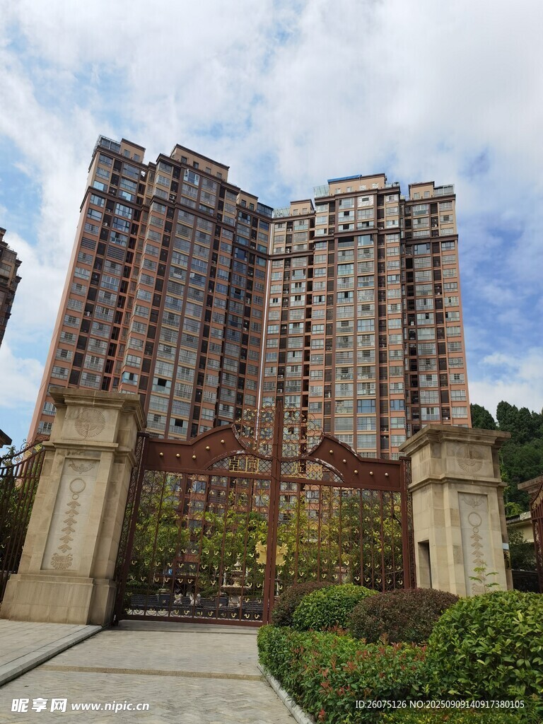 高层住宅小区建筑景观