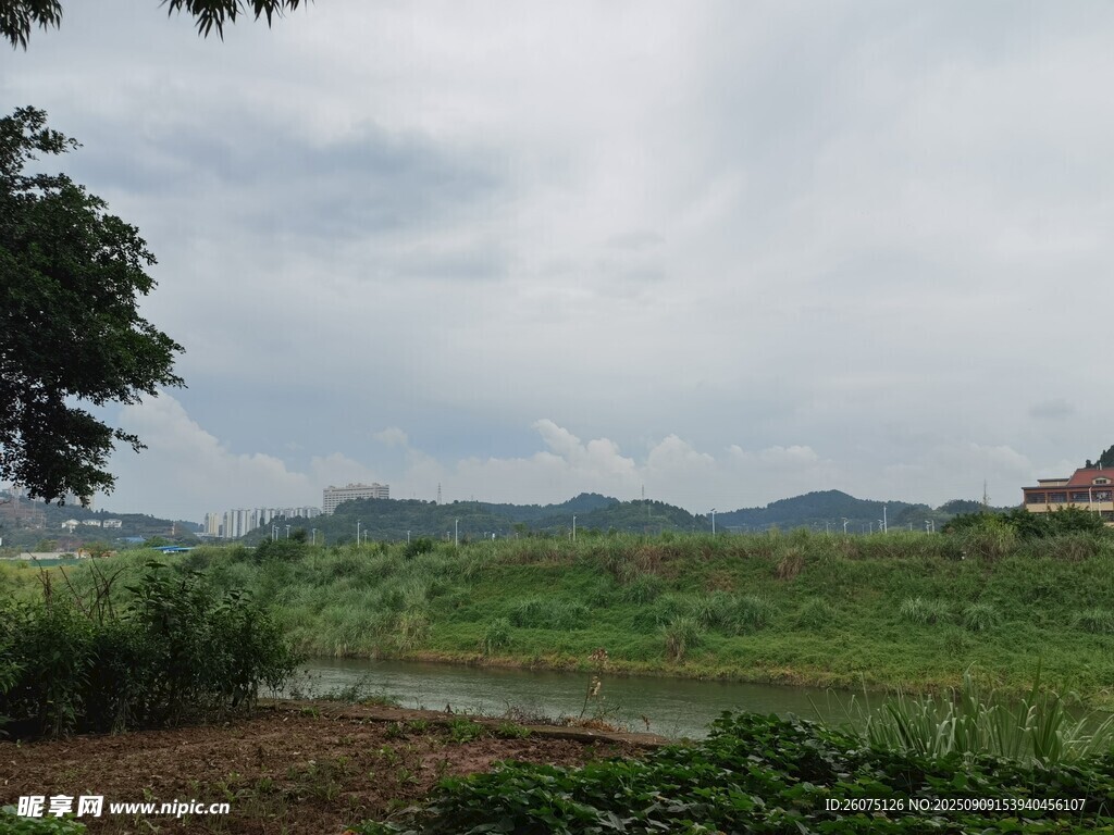 乡村田野风光美景