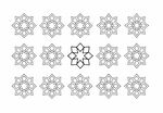 卡通雪花