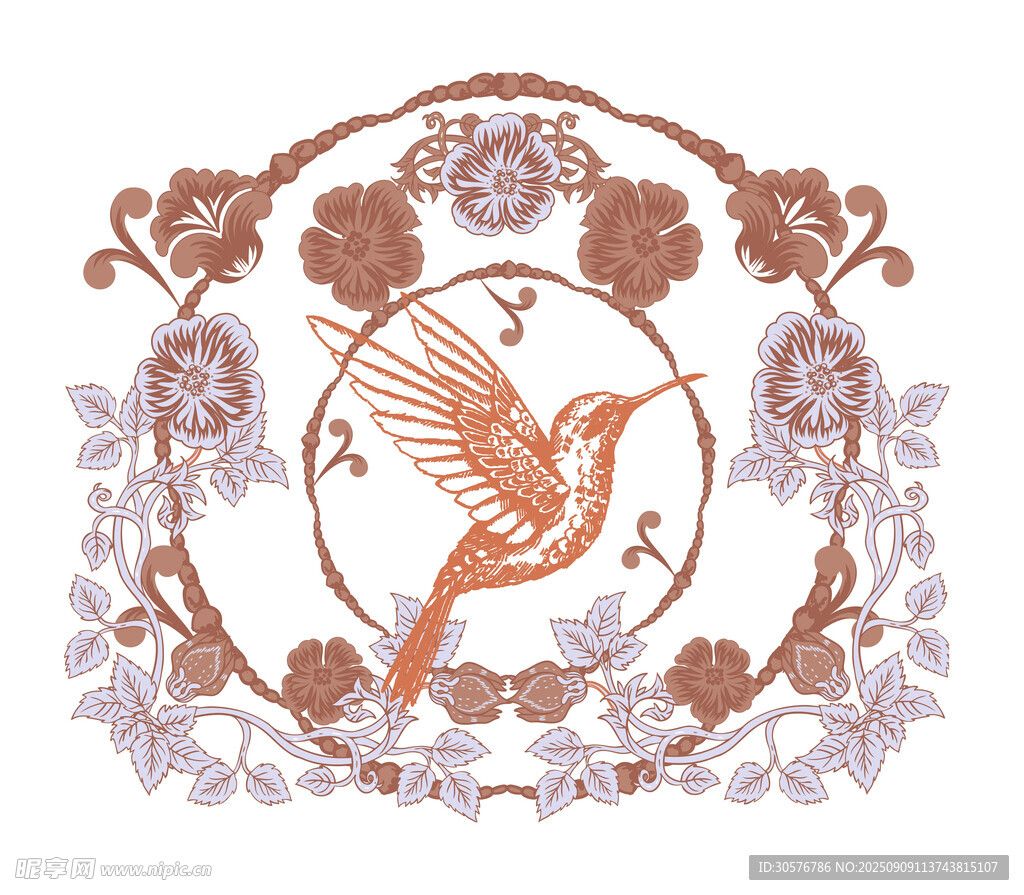 花鸟图案