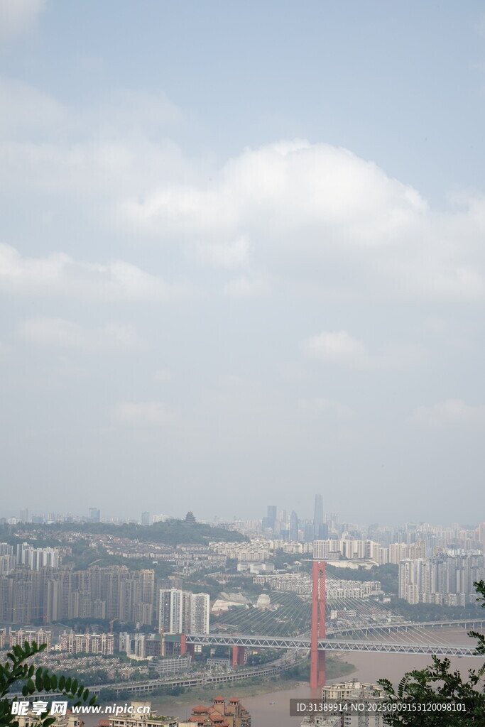 山城城市景观远眺