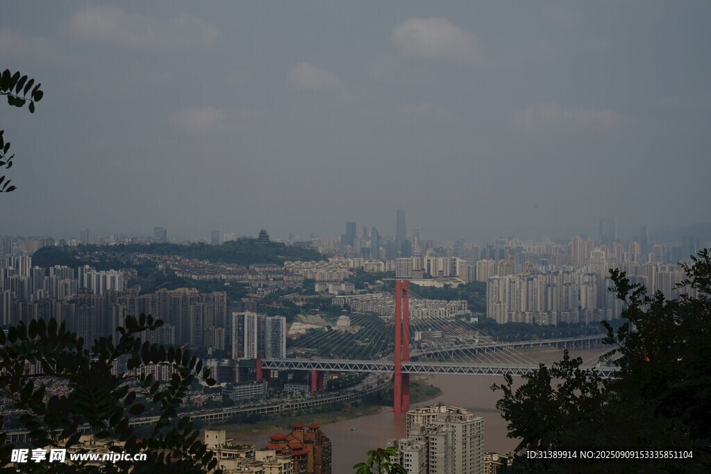 俯瞰城市景观