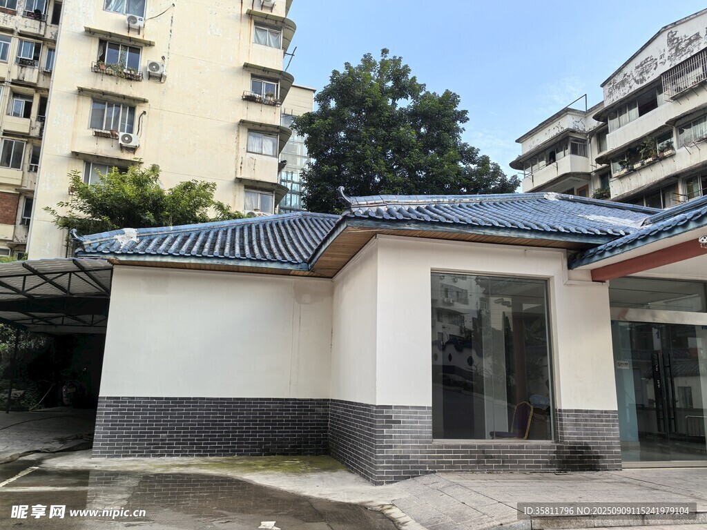 中式风格小屋外观建筑