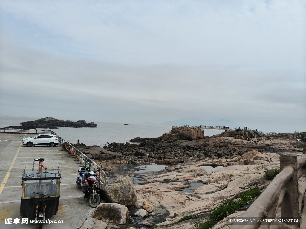 海边码头场景