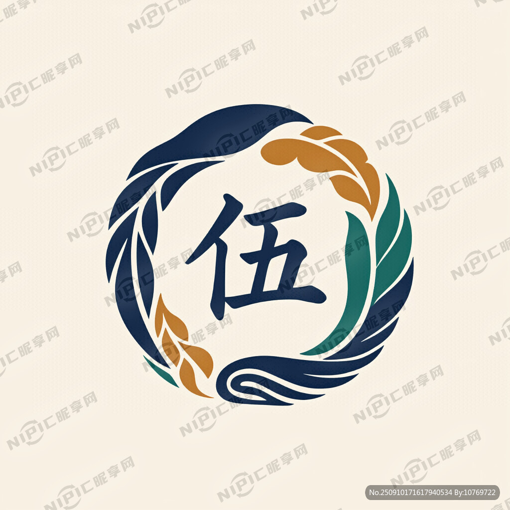 伍字白酒标志