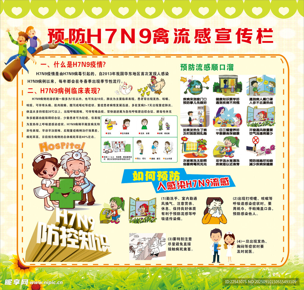 禽流感宣传栏 