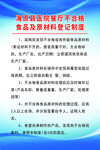 蓝色制度背景疫情防控倡议书展板