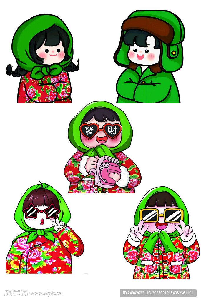 东北大花袄
