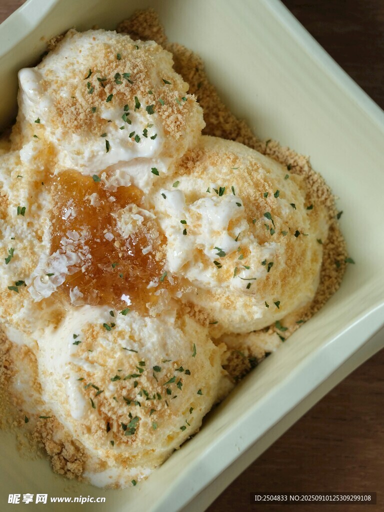 美味烤制芝士面包