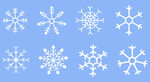 雪花图案