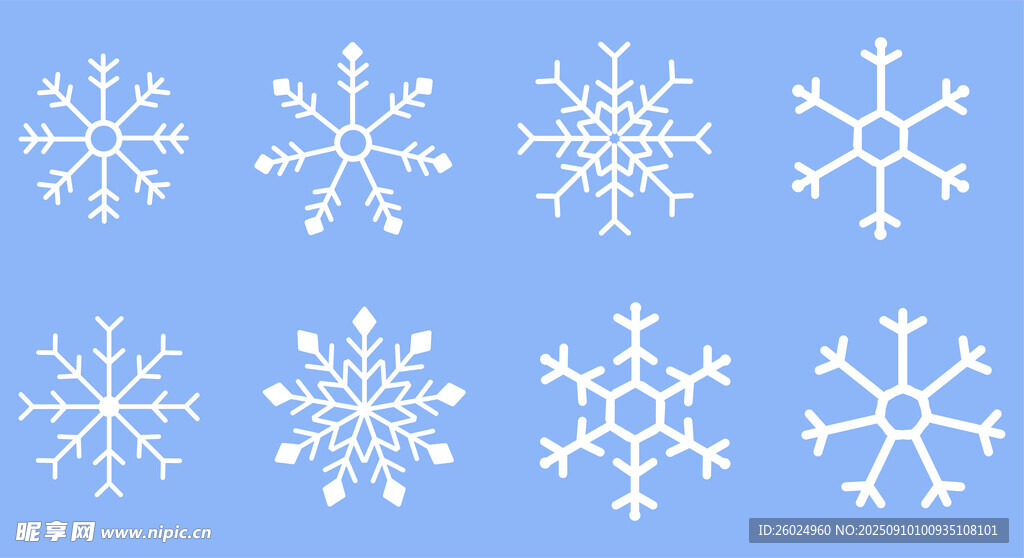 雪花图案