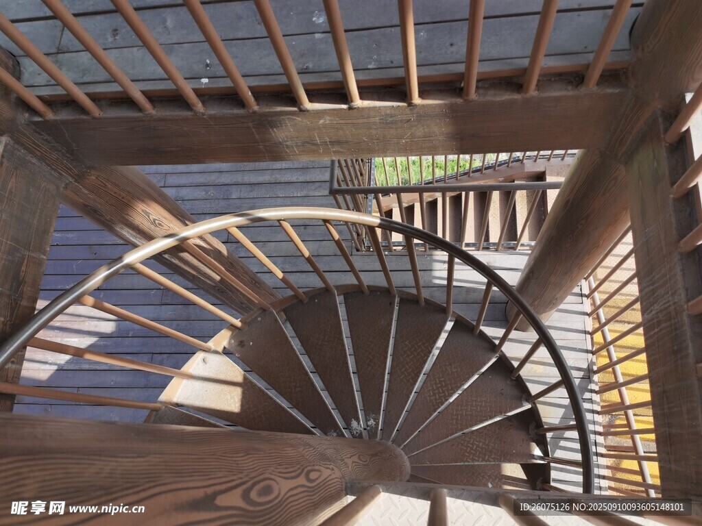 独特螺旋楼梯建筑景观