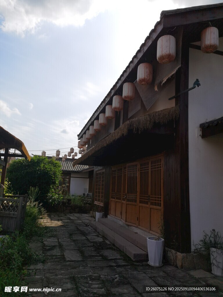中式庭院小屋