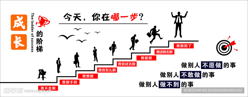 学校成长阶梯图