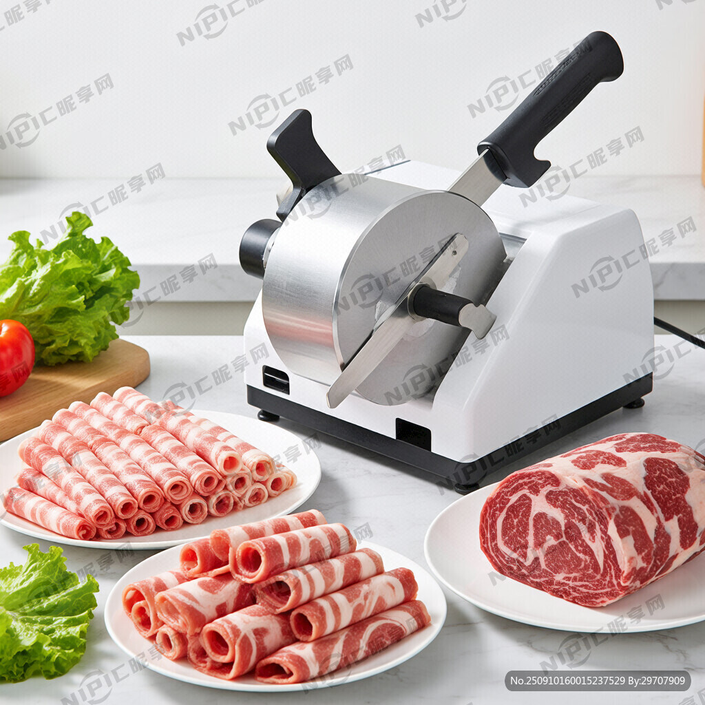 带切片机  羊肉卷  猪肉卷