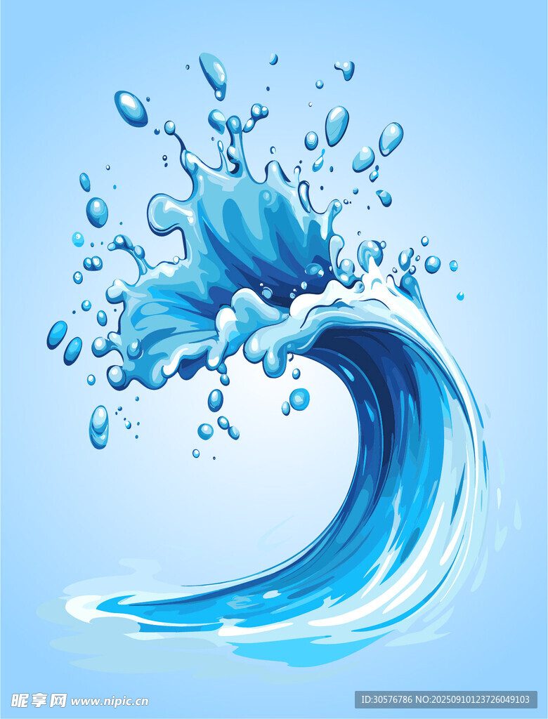 海浪浪花