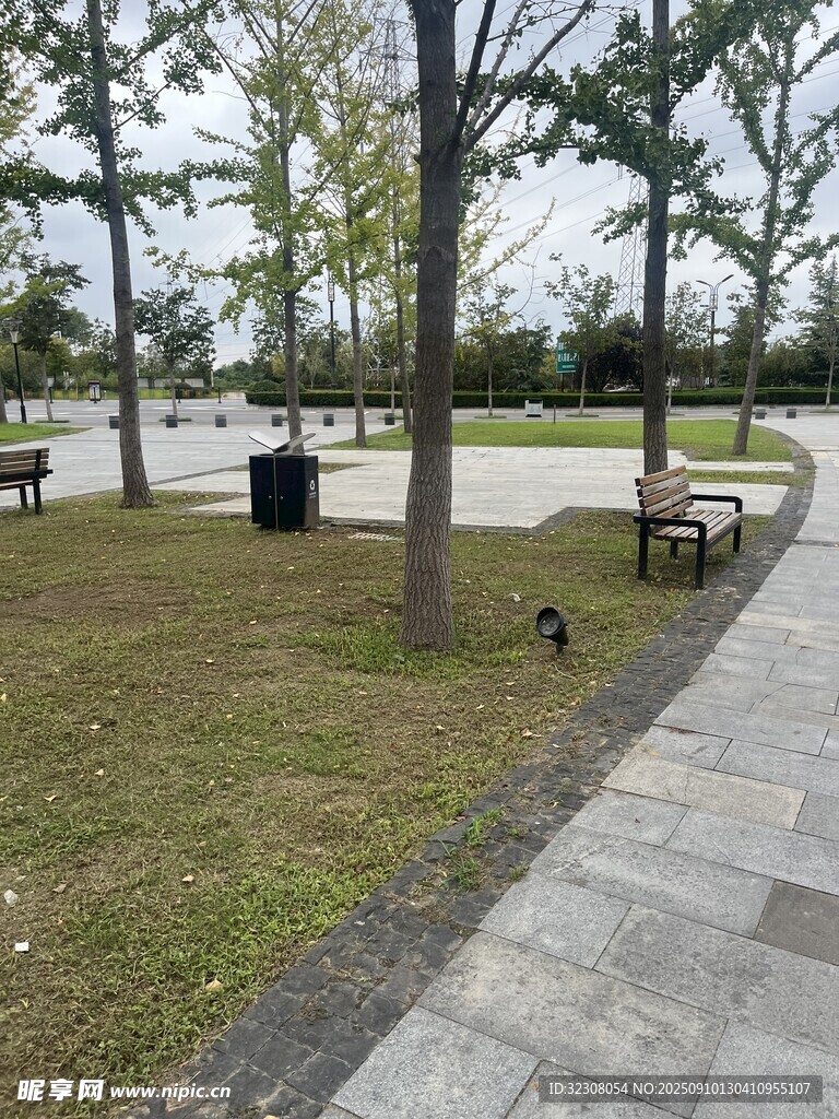 公园休闲场景